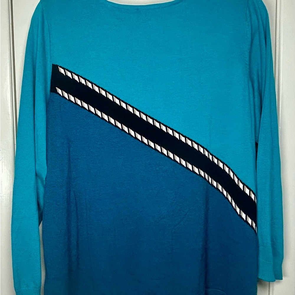 Bob Mackie Wearable Art Whimsical Cat Graphic Wea… - image 4